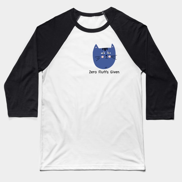 Zero Fluffs Given Baseball T-Shirt by Yelda